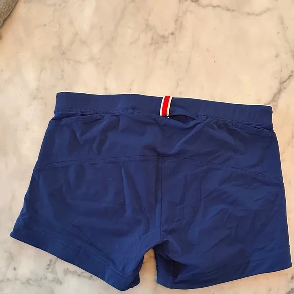 Tracksmith Royal Blue Women's Athletic Shorts - Picture 3 of 3